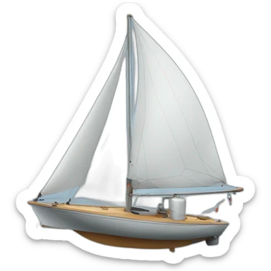 foiling boat sticker