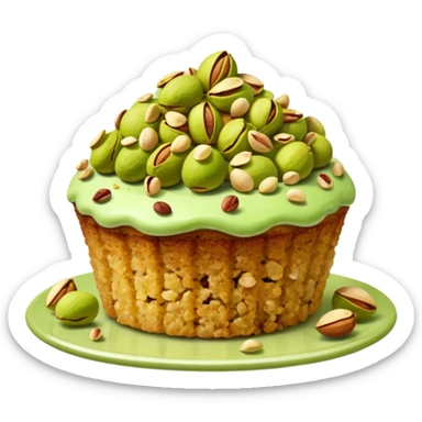 Pistachio Crumble Cakes sticker