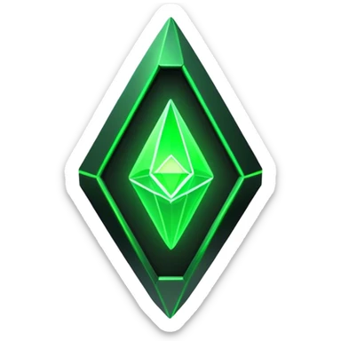 neon cyberpunk plumbob sticker