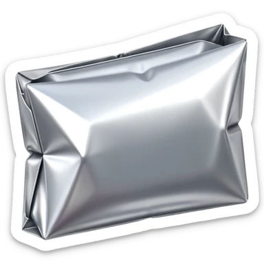 ℝ𝕖𝕔𝕥𝕒𝕟𝕘𝕦𝕝𝕒𝕣 𝕡𝕚𝕖𝕔𝕖 𝕠𝕗 𝕥𝕚𝕟 𝕗𝕠𝕚𝕝 𝕤𝕝𝕚𝕘𝕙𝕥𝕝𝕪 𝕔𝕣𝕖𝕒𝕤𝕖𝕕 𝕝𝕠𝕟𝕘𝕨𝕒𝕪𝕤 𝕕𝕠𝕨𝕟 𝕥𝕙𝕖 𝕔𝕖𝕟𝕥𝕖𝕣 sticker