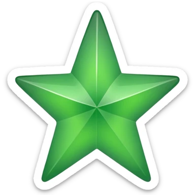 create a trustpilot green colour normal star but it need to be a normal star for review sticker