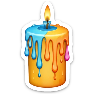 Curso de velas artesanales  sticker