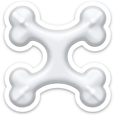 pet toybone  sticker