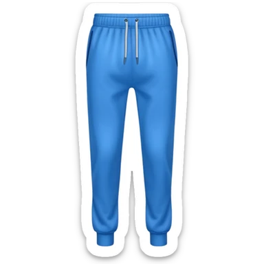 tracksuit bottom blue sticker