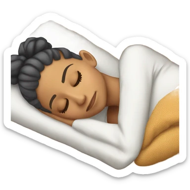 Ariana Grande sleeping sticker