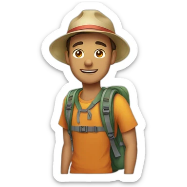 backpacker-in-southeast-asia sticker