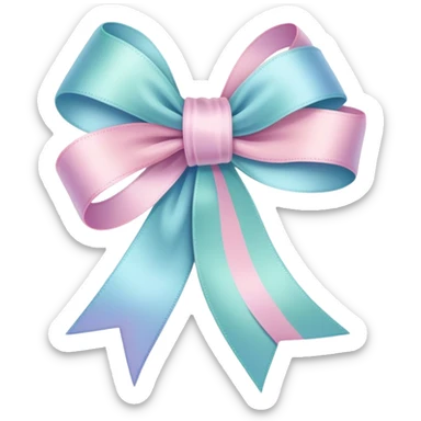 A pretty ribbon  sticker