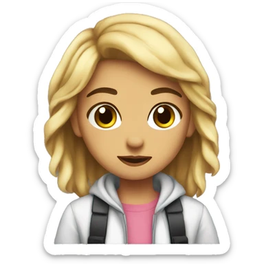 girl like emoji 😈 but his girl sticker