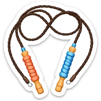 Jump rope sticker