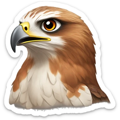 Red-tailed Hawk  sticker