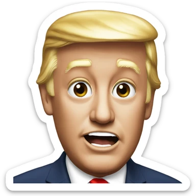 Trump winning sticker