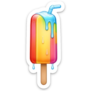 Paleta de hielo sticker