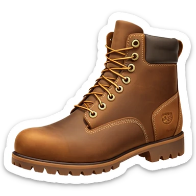 Сделай ботинки Timberland sticker