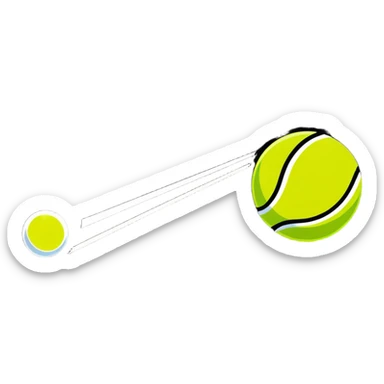 Tennis sticker