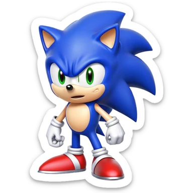 Sonic the Hedgehog is my favorite 💙 sticker