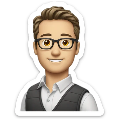 Geek Thomas Le Blan sticker