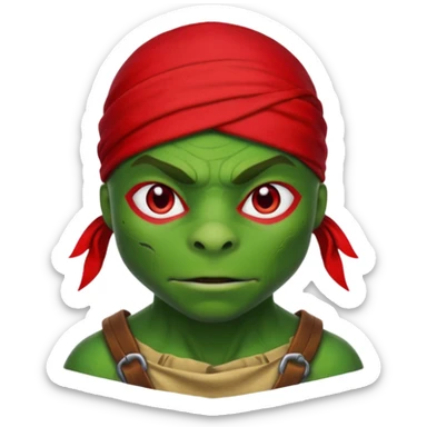 Teenage mutant sticker