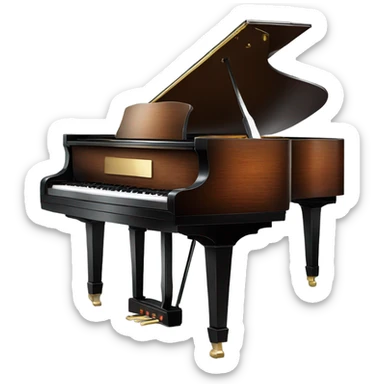 Piano sticker