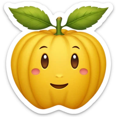 Lumânare aprinsă din ceară naturală sticker