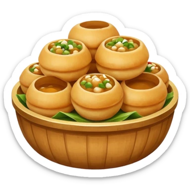 Pani puri sticker