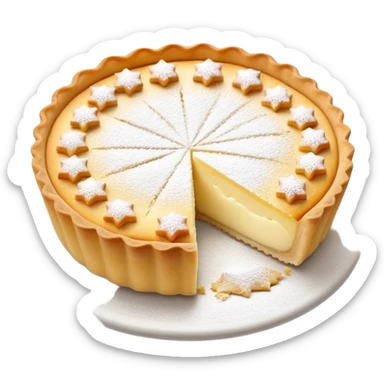Ricotta cheese tart  sticker