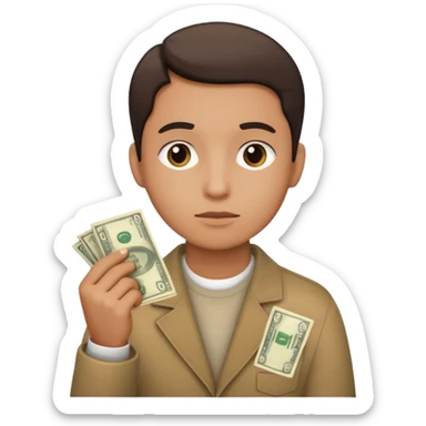 потребитель выбирает куда потратить деньги sticker