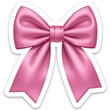 Moños rosas  sticker