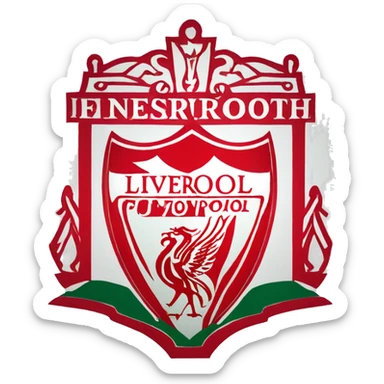 Fc liverpool logo sticker