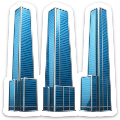 Skyscraper sticker