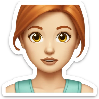 Isla Fisher real sticker