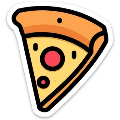 slice of pizza sticker