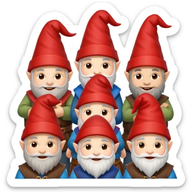 Gnomes sticker