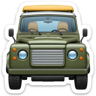 defender car sticker