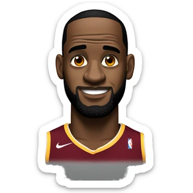 LeBron james  sticker