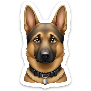 police dog K9 sticker