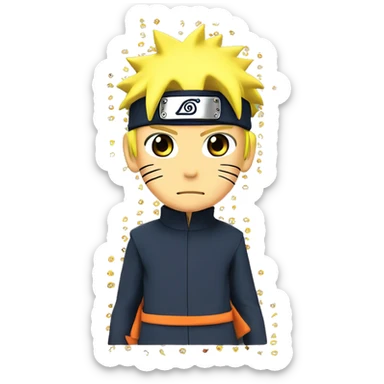 naruto in naruto sticker