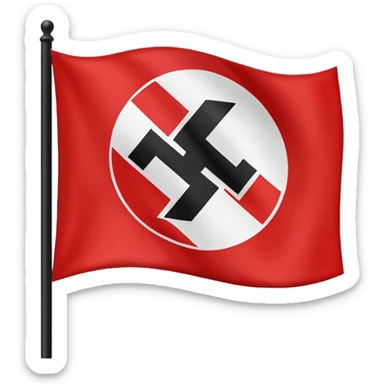 Bandeira nazista sticker