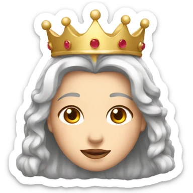 Cath with a crown sticker