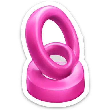 Word of ring ring celulares in pink sticker