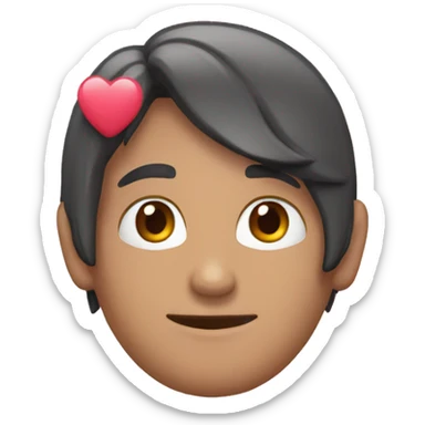 Dos corazónes 6 de abril sticker