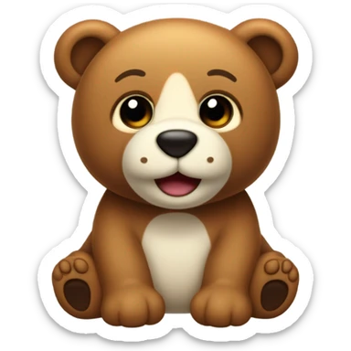 Osito de peluche sticker