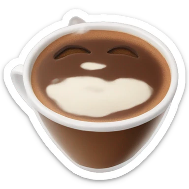 Hot chocolate  sticker