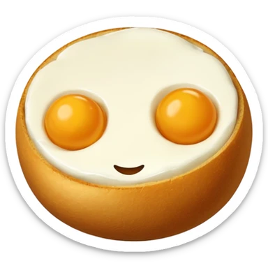 Mozzarella cheese balls sticker