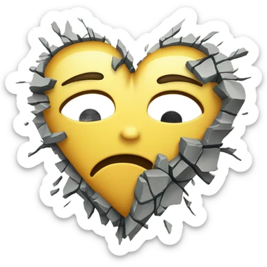 Heartbreak  sticker