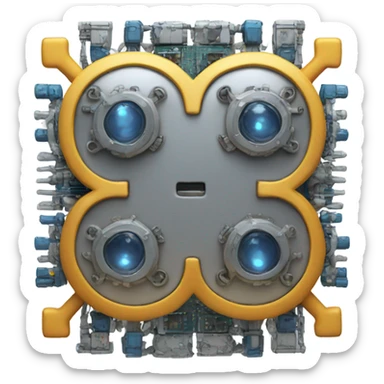 quantum computer sticker