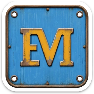 DISTRICT SIGN sticker