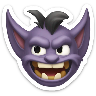 demonio de tasmania de los looney tunes sticker