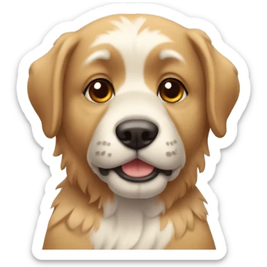 cachorro con disfraz de oso sticker