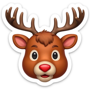 Rudolph sticker