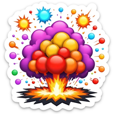 animated Panic Zone sticker